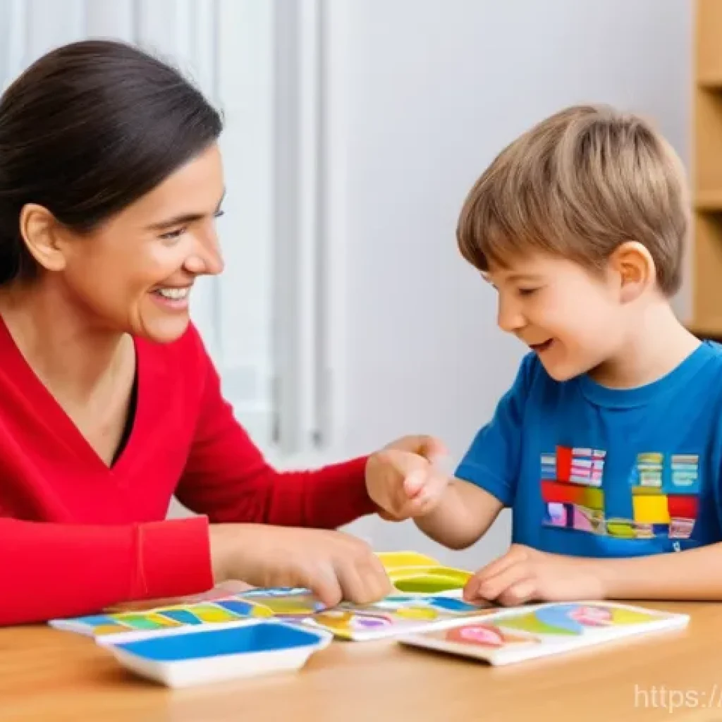언어와 발음 치료의 차이 - **Prompt 1: Language Therapy - Interactive Learning Session**
    A bright, cheerful scene in a chil...